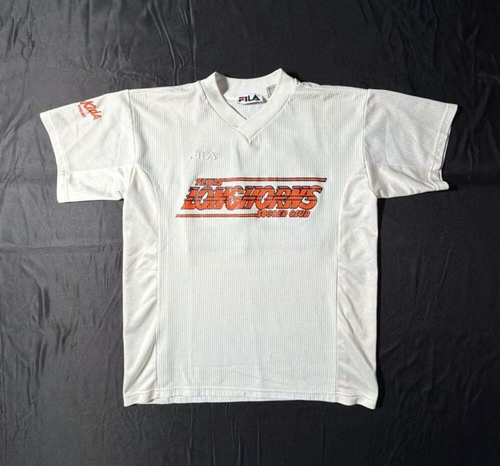 Vintage Fila Texas Longhorns Soccer Club Jersey #22